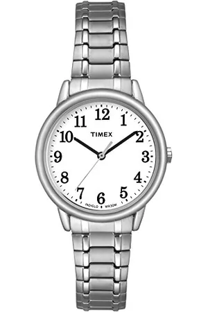 Timex Zegarek damski Easy Reader 30mm kwarcowy na rozciąganej bransolecie TW2P78500