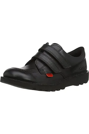 Kickers Unisex dziecięce kick Lo Vel skórzane buty szkolne uniseks, - 28 EU