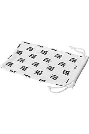 Bonamaison Etui na okulary z cyfrowym nadrukiem, etui na okulary przeciwsłoneczne, 100% bawełna, miękkie i smukłe, ochronne etui na okulary z zamknięciem na sznurek, 1 sztuka, 11 x 19 cm