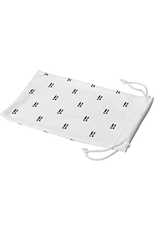Bonamaison Etui na okulary z cyfrowym nadrukiem, etui na okulary przeciwsłoneczne, 100% bawełna, miękkie i smukłe, ochronne etui na okulary z zamknięciem na sznurek, 1 sztuka, 11 x 19 cm