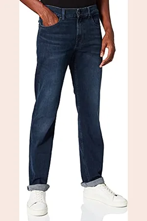 7 for all Mankind Męskie standardowe Luxe Performance Eco Dark Blue Jeans, , 30W x 30L