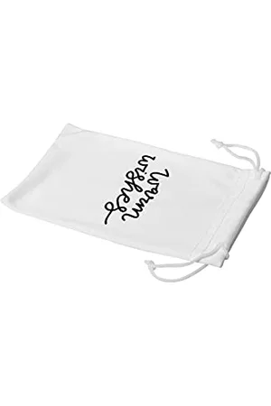 Bonamaison Etui na okulary z cyfrowym nadrukiem, etui na okulary przeciwsłoneczne, 100% bawełna, miękkie i smukłe, ochronne etui na okulary z zamknięciem na sznurek, 1 sztuka, 11 x 19 cm