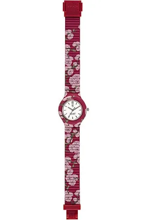 Hip Watches - damski zegarek na rękę Hip HWU0863 - I Love Japan Kollektion - bransoletka silikonowa - 32 mm obudowa - wodoszczelny - mechanizm kwarcowy - Cherry