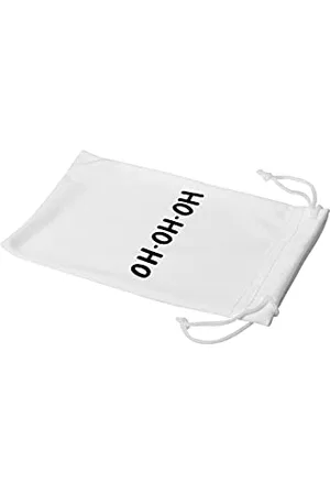 Bonamaison Etui na okulary z cyfrowym nadrukiem, etui na okulary przeciwsłoneczne, 100% bawełna, miękkie i smukłe, ochronne etui na okulary z zamknięciem na sznurek, 1 sztuka, 11 x 19 cm