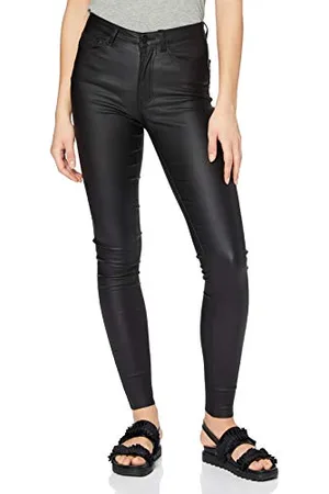 Object Objbelle Mw Coated Pants Noos spodnie damskie