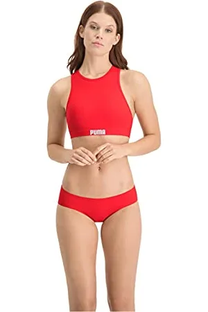 PUMA Damski strój kąpielowy z nogawkami w stylu hipsterskim, , XL