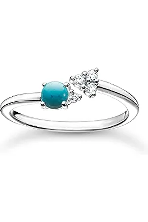 Thomas Sabo Pierścionek strzałka kamień srebro 925 TR2345-405-17-48