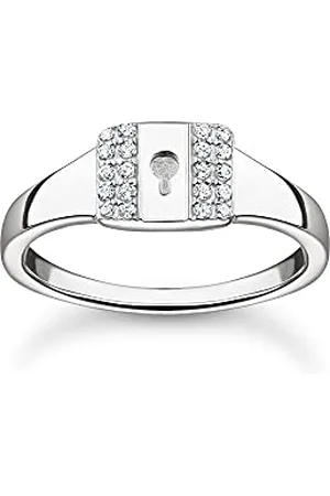 Thomas Sabo Zamek pierścieniowy ze srebra próby 925 TR2372-051-14-48