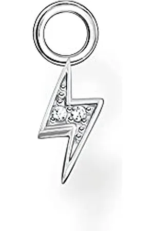 Thomas Sabo Damen Ohrring Anhänger Blitz 925er Sterlingsilber mit Zirkonia, EP017-051-14