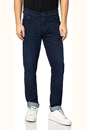 Blend BHJet fit NOOS fit - NOOS męskie spodnie jeansowe Denim Slim Fit, Denim Dark Blue (200292), 33W / 30L
