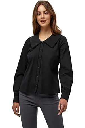 Minus 33 Damska koszulka Delphia Button Down, czarny, 40 PL