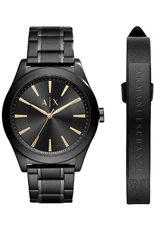 Armani Exchange Męski analogowy zegarek kwarcowy bransoletka jeden rozmiar