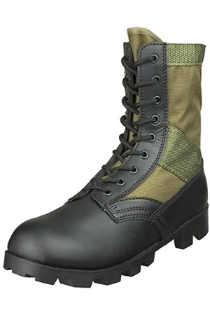 Mil-tec Męskie buty dżunglowe Panama oliwkowe buty trekkingowe, Oliwka zielona, 45 EU