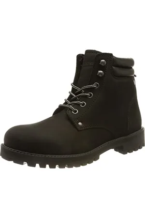 JACK & JONES Botki męskie JFWSTOKE WARM Nubuk, antracyt, 45 EU