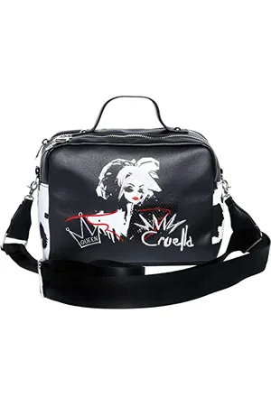 Disney Cruella de Vil Diva-Torebka na Ramię Cake, Czarna, 24 x 16 cm