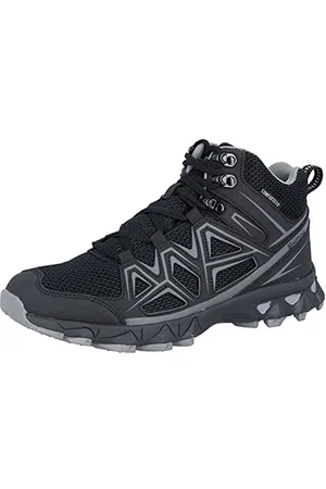BRUTTING Unisex Power High Cross buty do biegania, czarny i szary, 36 EU