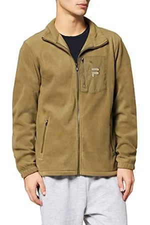 Fila Męska kurtka polarowa Paxton, Burnt Olive, 2XL