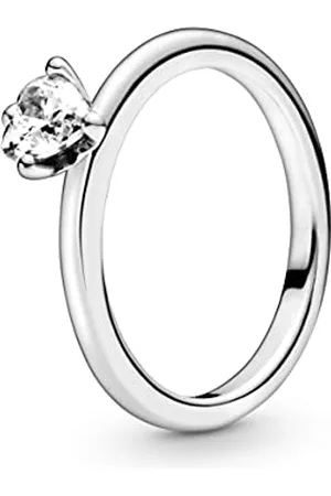 PANDORA Anillo 198691C01-50 Mujer plata circonita