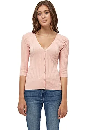 Peppercorn Tana Rib Tee Cardigan T-Shirt damski, , XXL