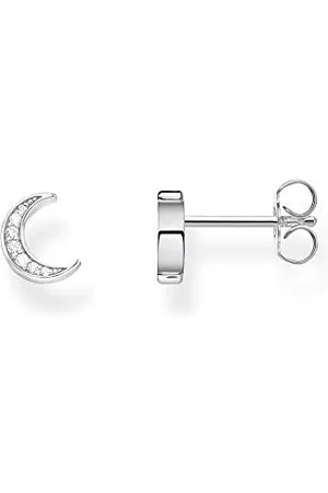 Thomas Sabo Kolczyki damskie księżyc srebro 925 wysokiej próby H2082-051-14