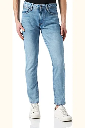 Pepe Jeans Stanley obcisłe dżinsy męskie, Niebieski (Denim-vx5), 38W / 30L