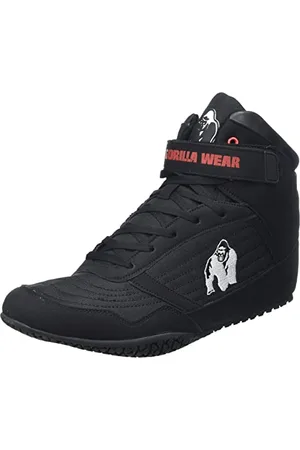 Gorilla Wear High Tops Black Black – buty do kulturystyki i fitnessu dla kobiet i mężczyzn, , 46 EU