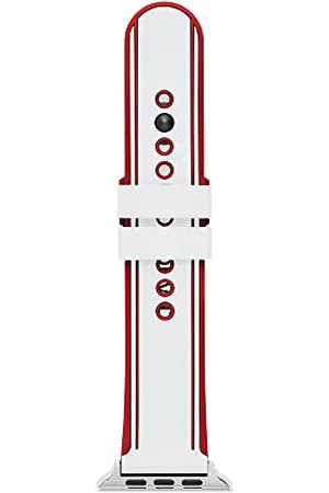 Armani Exchange Męski silikonowy pasek 42/44 mm do zegarka Apple Watch®