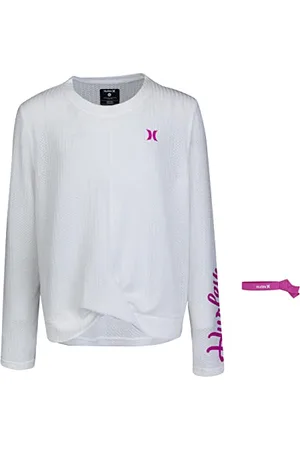 Hurley Dziewczęcy top z długim rękawem Hrlg Boxy