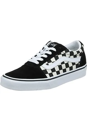 Vans Kobiety Ward Sneakersy, Checkerboard Black/White, 37 EU