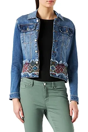 Desigual Damska kurtka Chaq_bakersfi Denim, , M