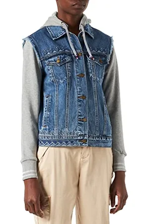 Desigual Damska kurtka Chaq_olimpi Denim, , XS