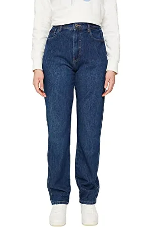 ESPRIT Damskie 012EE1B310 dżinsy, 901/niebieski ciemny spranie, normalne