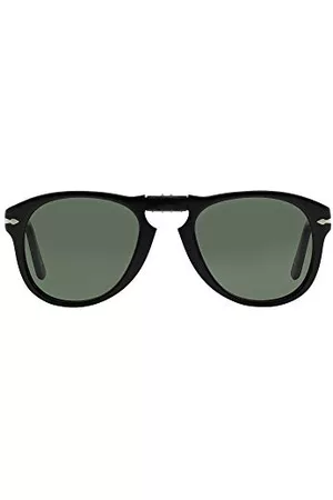Persol Okulary przeciwsłoneczne - Unisex 0Po0714 95/31 52 okulary przeciwsłoneczne, czarne (Black/Grey Green)