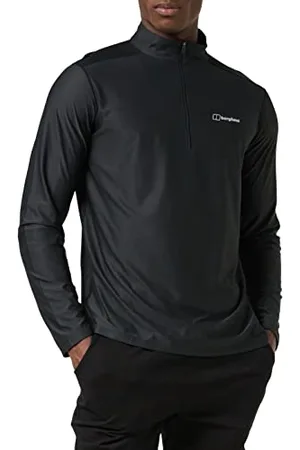 Berghaus Męska koszulka z długim rękawem z zamkiem błyskawicznym 24/7