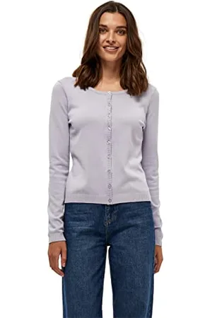 Minus Sweter damski New Laura Cardigan, Odzież Damska, Cosmic Lavender, XXL