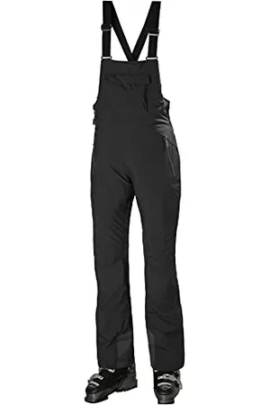 Helly Hansen Helly-Hansen Damskie legendarne wodoodporne izolowane spodnie na szelkach, 990 czarne, L