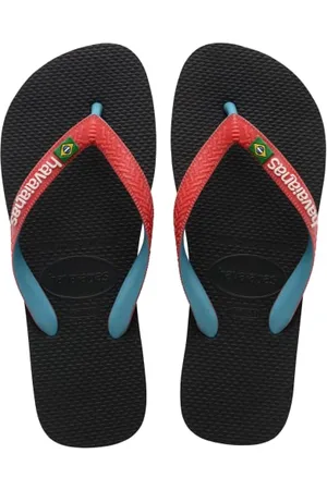 Havaianas Brasil Mix Zwart/Rood Robijn 25/26