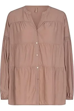 soyaconcept Damska tunika Sc-pelican Loose Fitted Button Blouse, , S