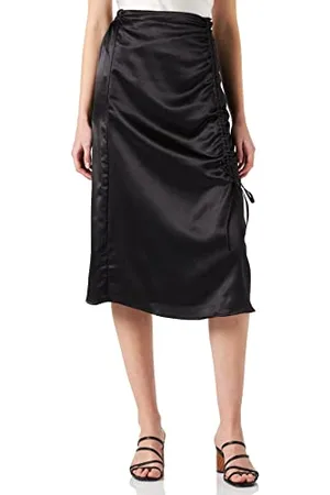 Pieces® Damska spódnica PCDILLIANE HW MIDI D2D, czarna, XS