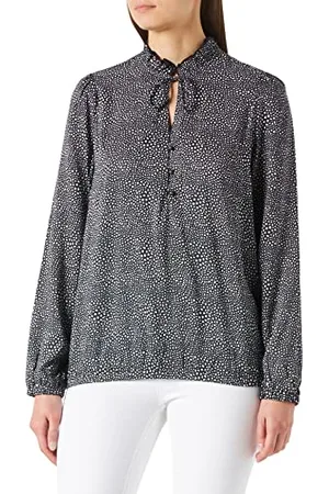 Mustang Damska bluzka Emma Ruffle AOP, , 44 PL/Plus