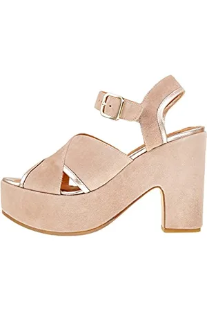 Chie Mihara Damskie sandały Yendi36 Heeled, beżowy - - 40 EU