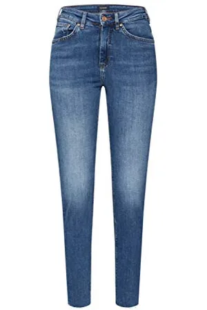 Scotch&Soda Top Cropped-Blue Treasure Jeansy damskie, , 26W / 34L