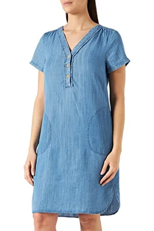 Part Two Damska sukienka Kaminaspw Dr Dress, średni niebieski denim, , 70 PL