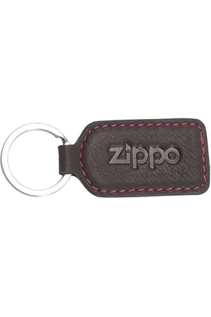 Zippo Męskie akcesoria skórzane brelok, 6 cm