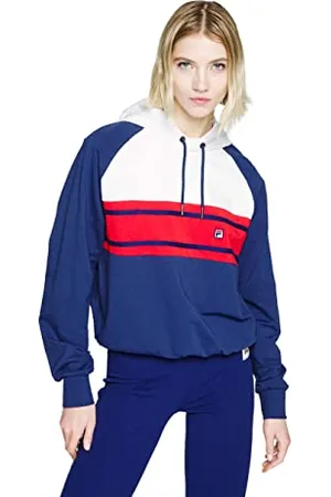 Fila Damska bluza z kapturem Burgos Copped, , XS