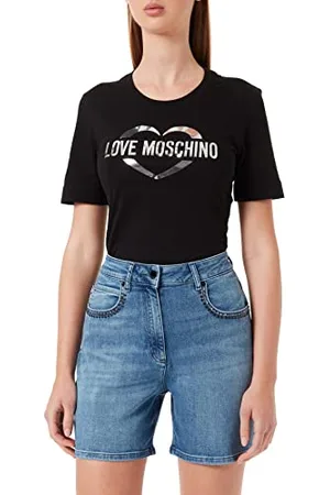 Moschino Damskie szorty dżinsowe, , 44 PL