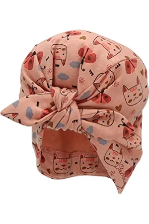 Sterntaler Dziewczęca czapka z węzłem Cat czapka beanie, , 43
