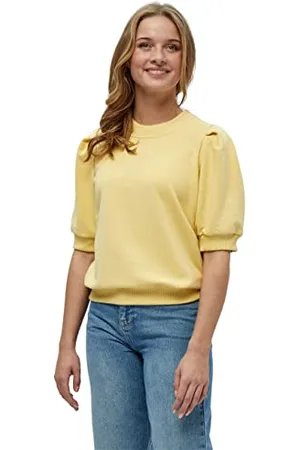 Minus Damska bluza Mika Sweat, Yellow Straw, XXL