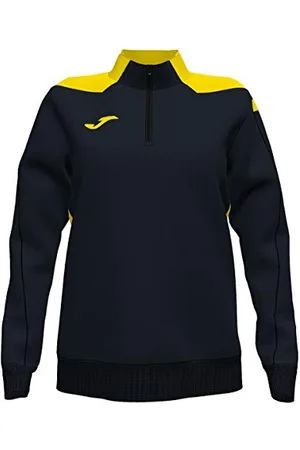 Joma 901268.109.XS Bluza z kapturem, czarno-żółta, estándar damska
