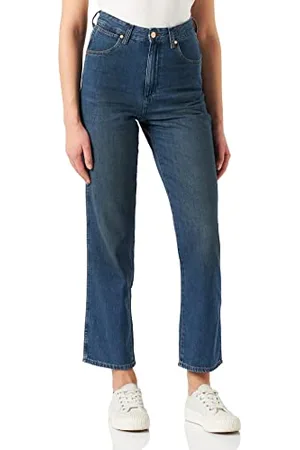 Wrangler Damskie dżinsy Mom Straight, , 27W / 32L